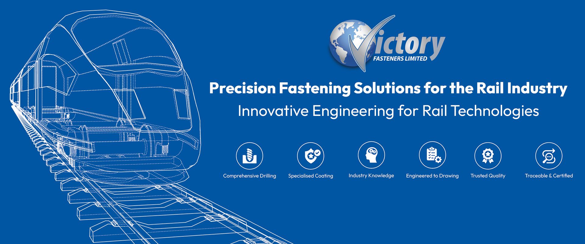 Victory Fasteners Rail Infrastructure Networking Derby