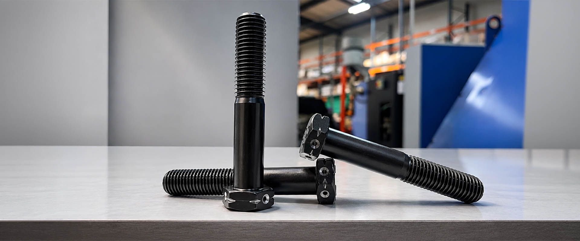 Industrial Fasteners Bespoke M16 x 90 Machined Hex Bolts