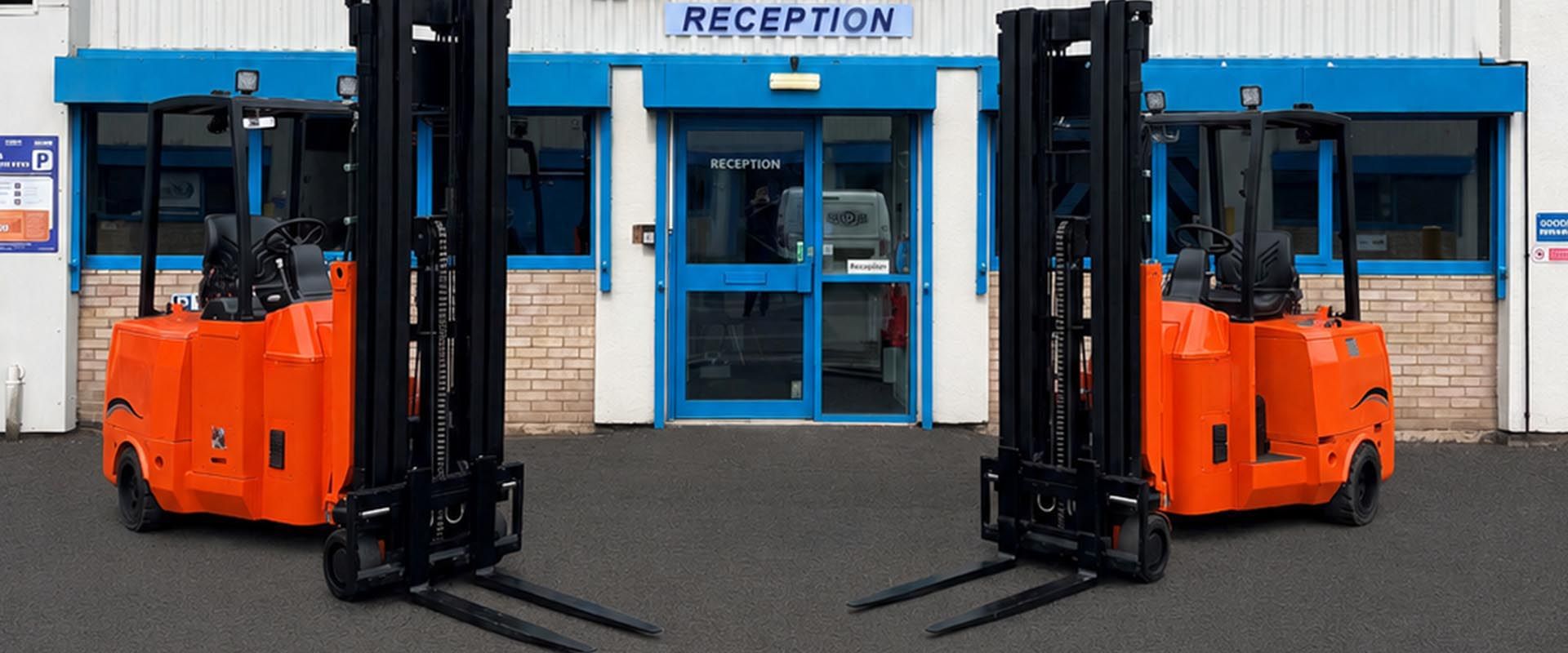New Forklift Trucks Arrive at Victory Fasteners