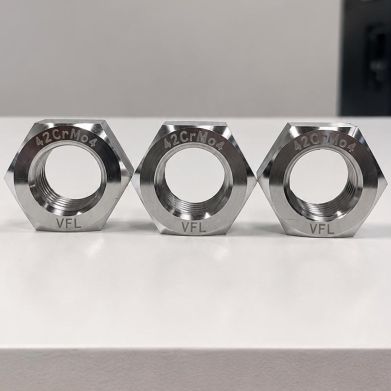 Precision-Machined 42CrMo4 Hex Full Nuts