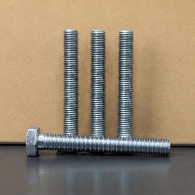 M12 × 90 DIN 933 Duplex Stainless Hexagon Set Screws
