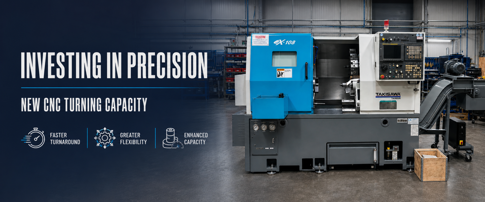 Takisawa EX-108 CNC lathe