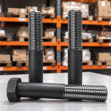M30 × 160 Grade 10.9 Hex Bolts with MPI Testing