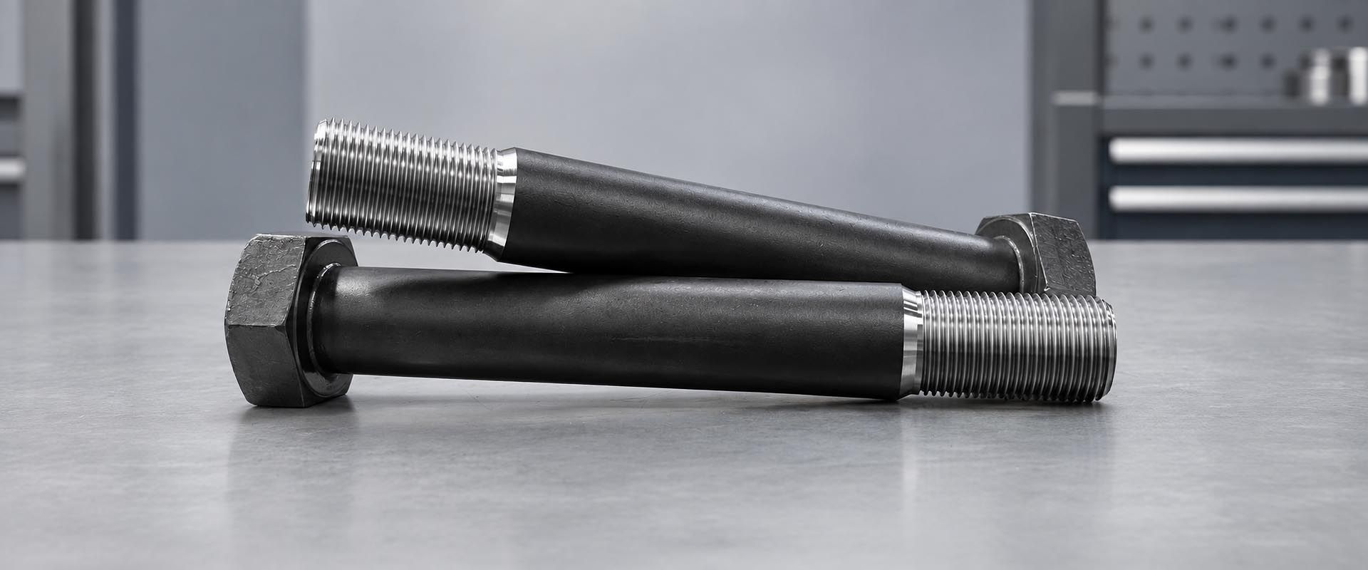 Bespoke M27 Grade 8.8 DIN 931 Hex Bolts