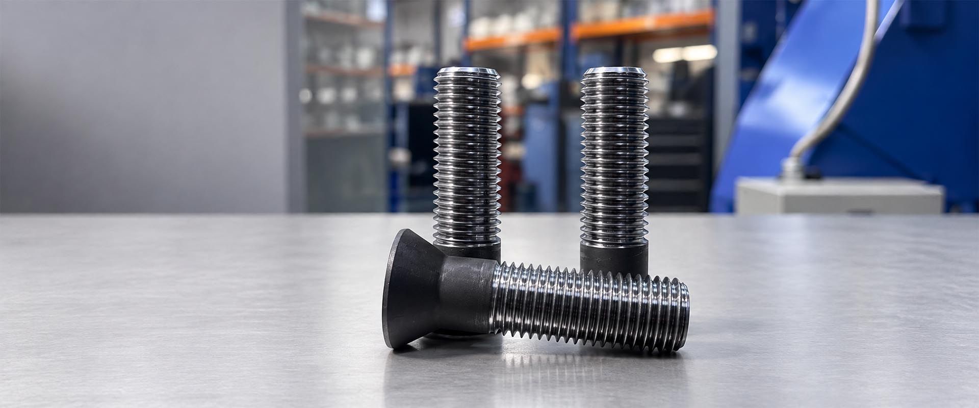 M24 Left-Hand Thread Countersunk Screws
