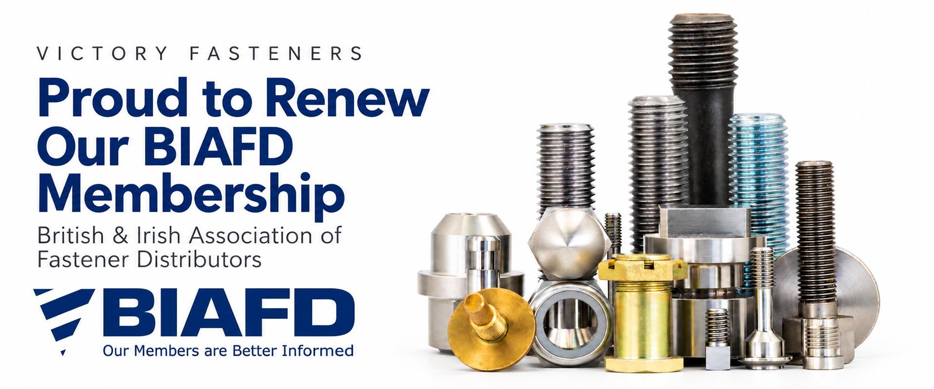 Victory Fasteners Renews BIAFD Membership