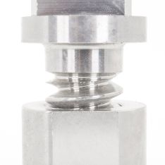 Custom Square Head Flange Screw with Milled Barrel Nut