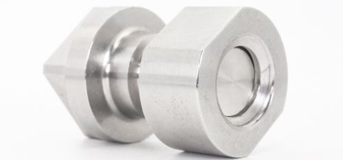 Custom Square Head Flange Screw with Milled Barrel Nut
