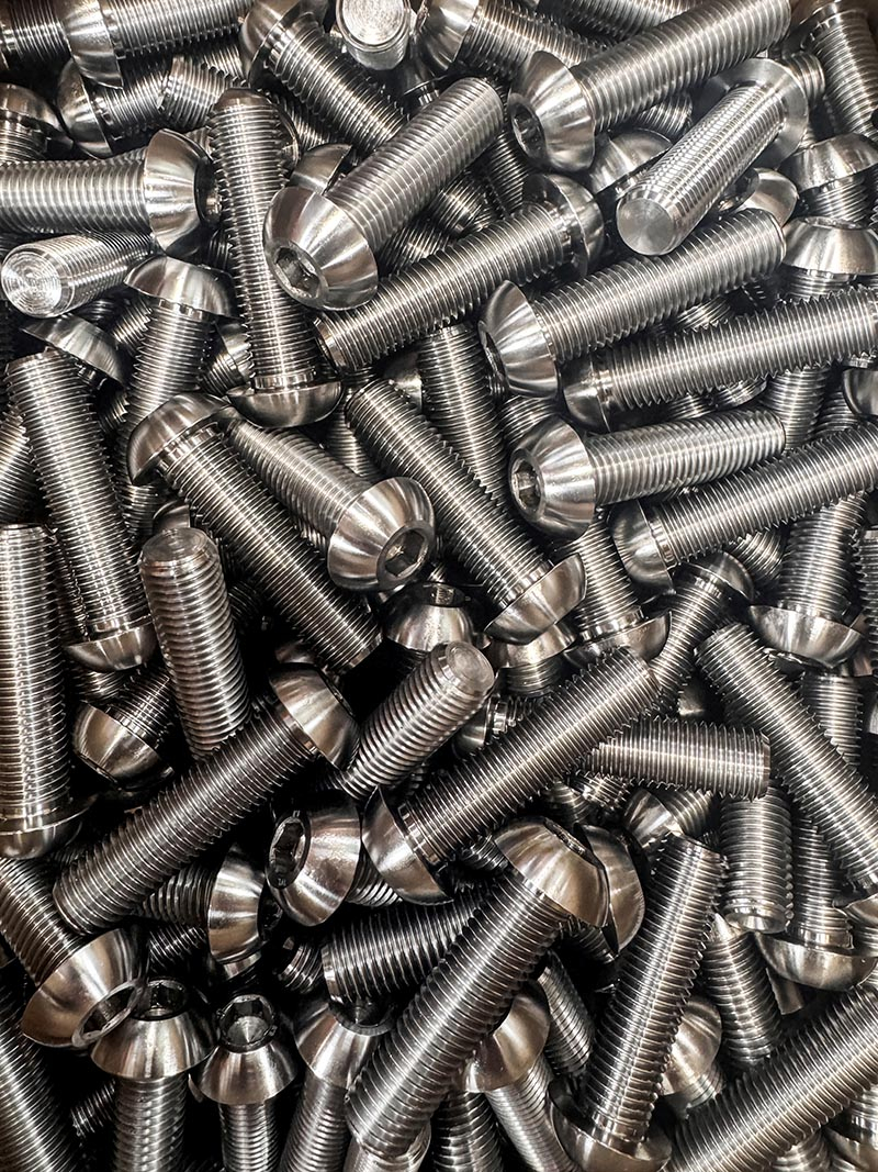 Bespoke M16 Socket Button Screws for Rail | Victory Fastener