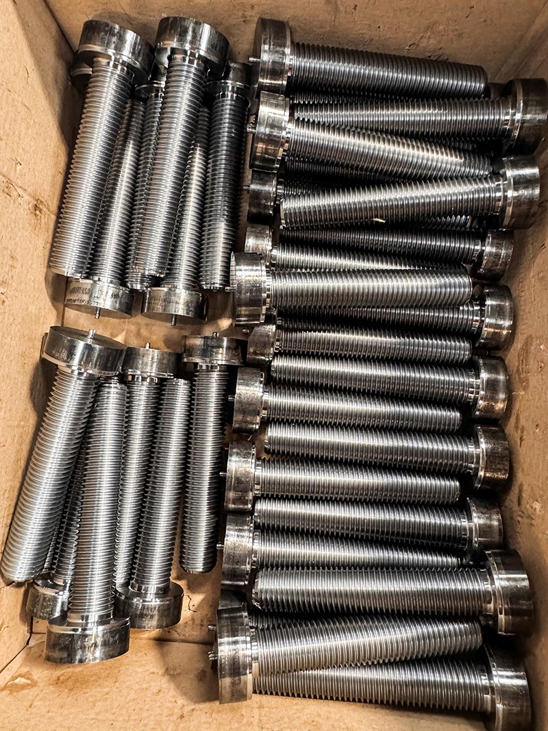 Bespoke M16 Socket Button Screws for Rail | Victory Fastener